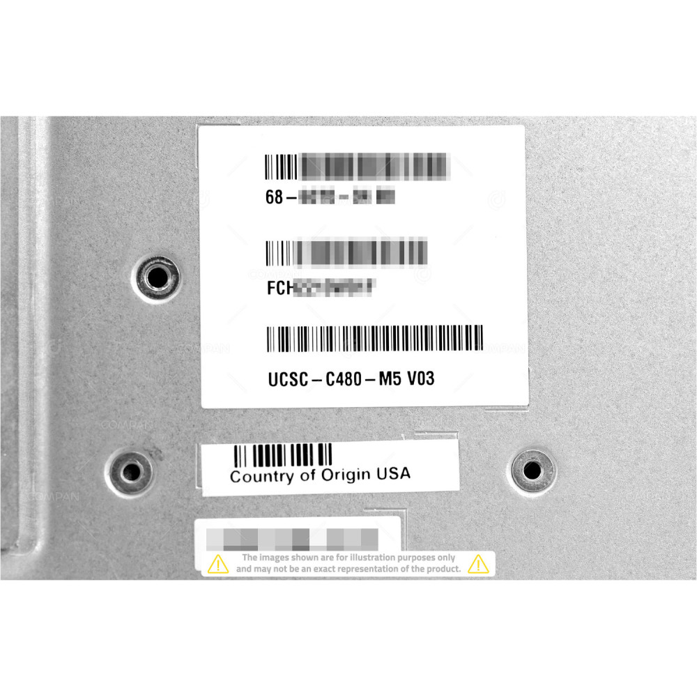 CISCO UCS C480 M5 8SFF 4x Xeon Gold 6136 3TB RAM 3x 480GB SATA 6G SSD